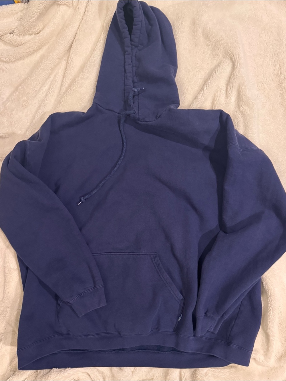 Hanes Men's Navy Blue Pullover Hoodie